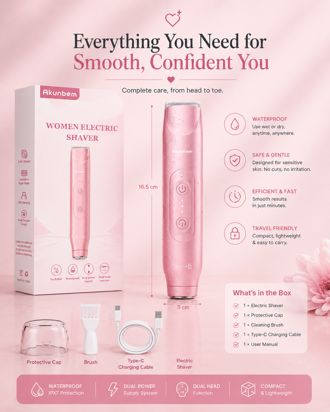 SmoothSkin™ Mini Shaver